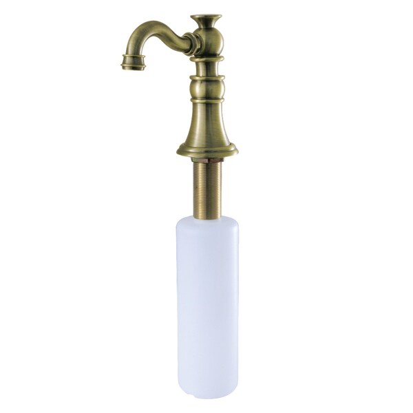 SD1973 American Classic Soap Dispenser, Antique Brass